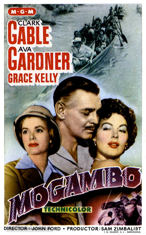 Mogambo - Spanish Movie Poster
