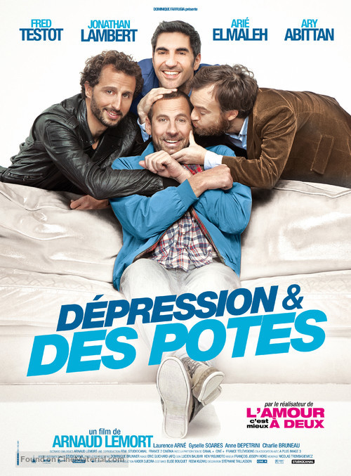 D&eacute;pression &amp; des potes - French Movie Poster