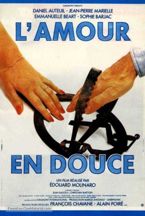 L&#039;amour en douce - French Movie Poster