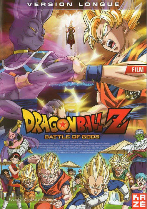 Dragon Ball Z: Battle of Gods - French Movie Cover