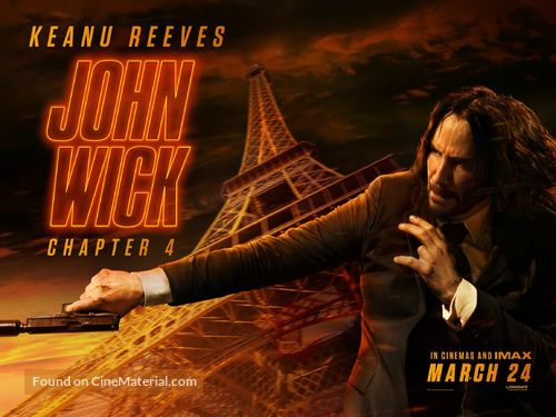 John Wick Chapter 4 2023 Movie Poster 