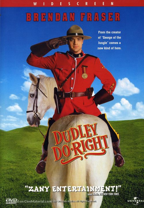Dudley Do-Right - DVD movie cover