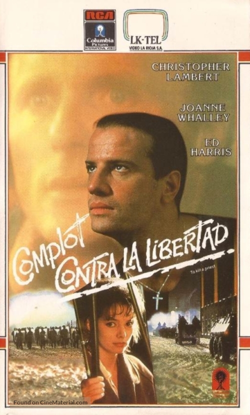 To Kill a Priest - Argentinian VHS movie cover