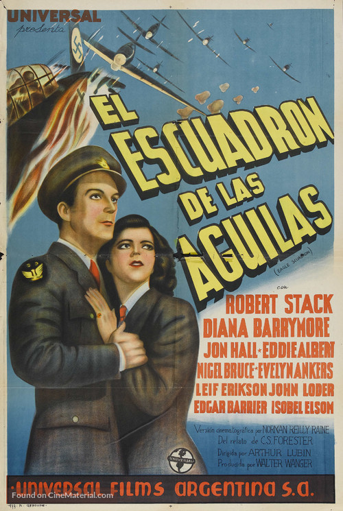 Eagle Squadron - Argentinian Movie Poster