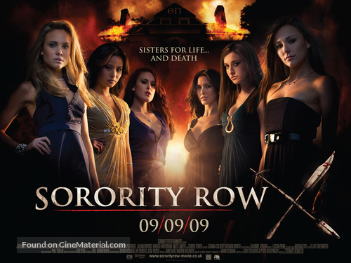 Sorority Row - British Movie Poster