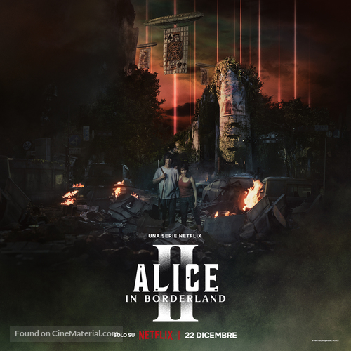 &quot;Alice in Borderland&quot; - Italian Movie Poster