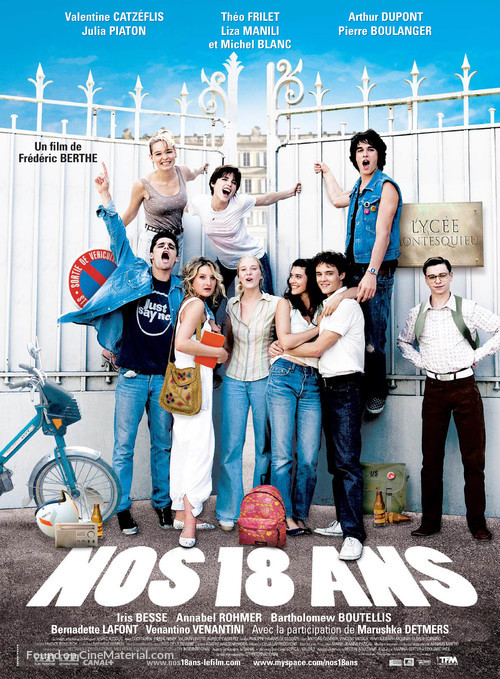 Nos 18 ans - French Movie Poster