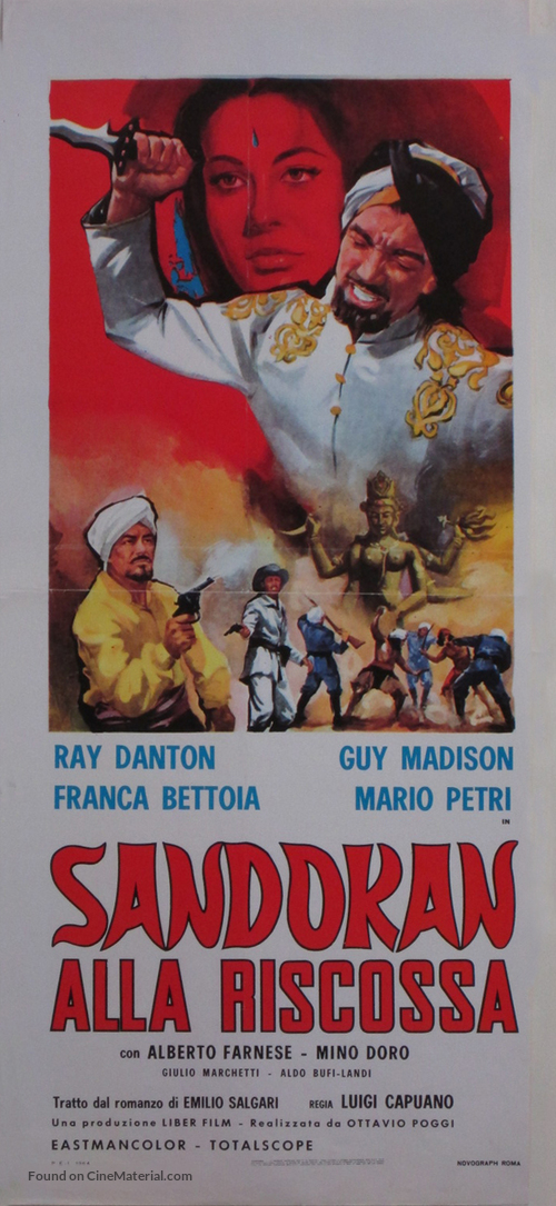 Sandokan alla riscossa - Italian Movie Poster