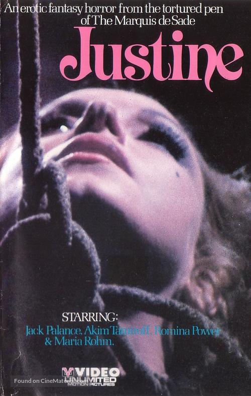 Marquis de Sade: Justine (1969) vhs movie cover