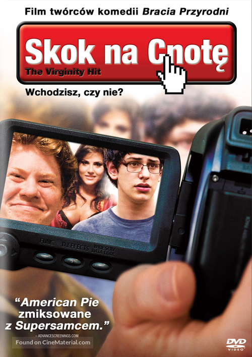 The Virginity Hit - Polish DVD movie cover