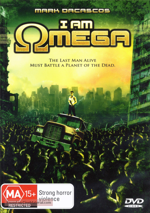 I Am Omega - Australian DVD movie cover