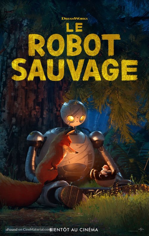 The Wild Robot - Belgian Movie Poster