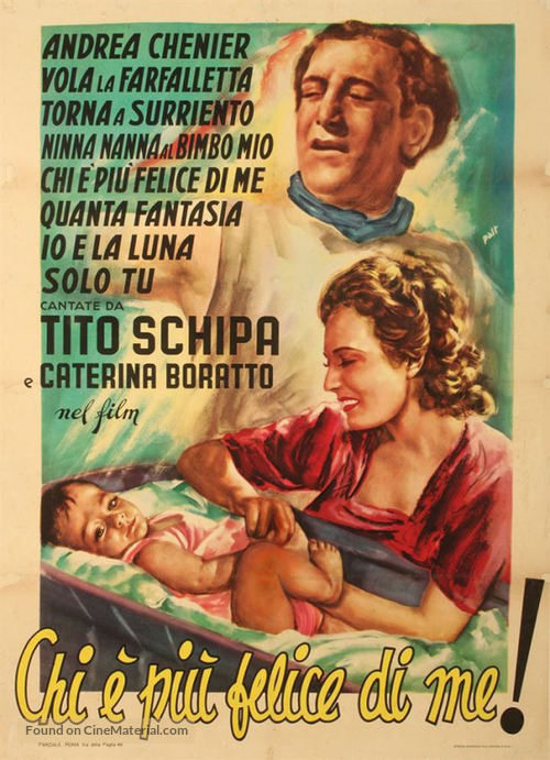 Chi &egrave; pi&ugrave; felice di me! - Italian Movie Poster