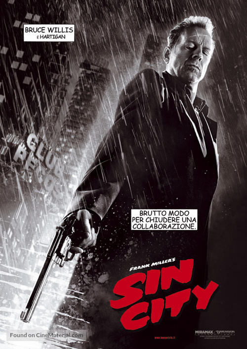 Sin City - Italian Movie Poster