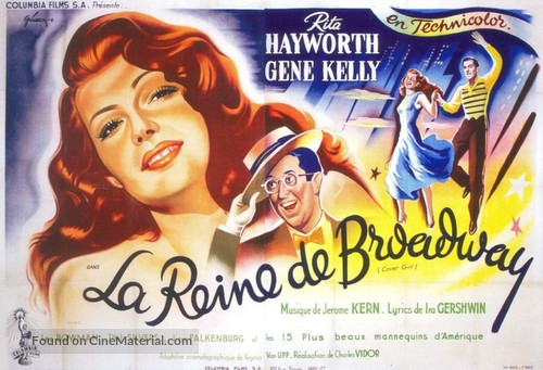 Cover Girl - French Movie Poster