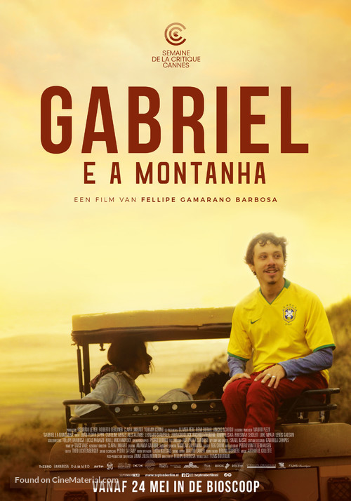 Gabriel e a montanha - Dutch Movie Poster