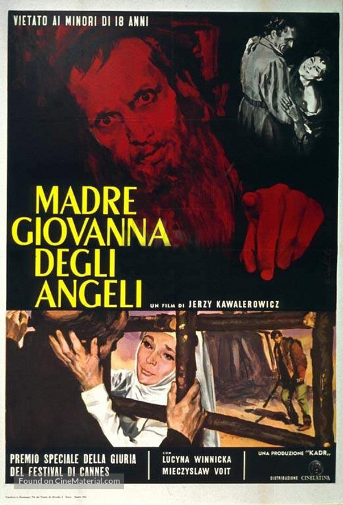 Matka Joanna od aniol&oacute;w - Italian Movie Poster