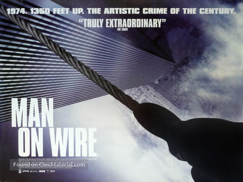 Man on Wire - British Movie Poster