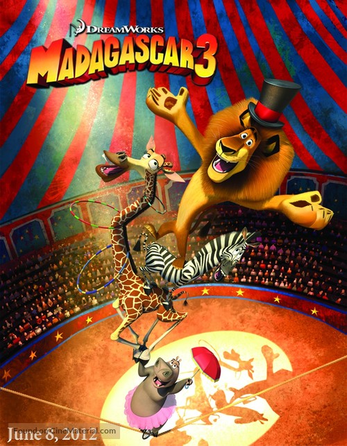 Madagascar 3: Europe&#039;s Most Wanted - poster
