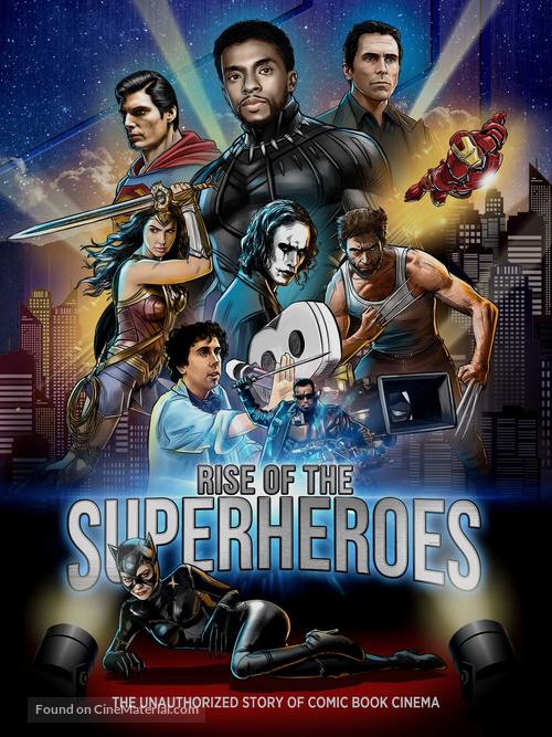 Rise of the Superheroes - British Movie Poster