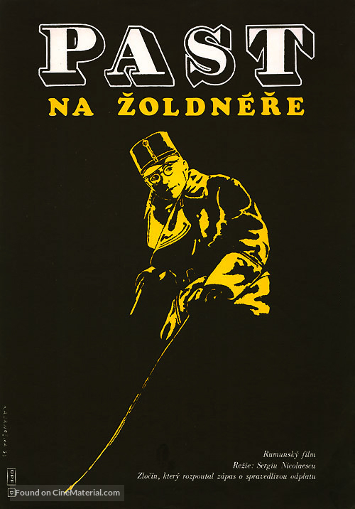 Capcana mercenarilor - Czech Movie Poster