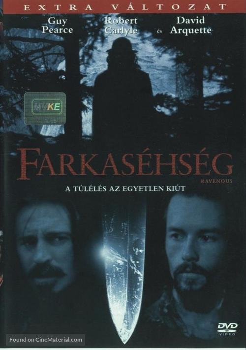 Ravenous - Hungarian DVD movie cover