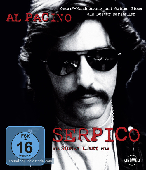 Serpico - German Blu-Ray movie cover
