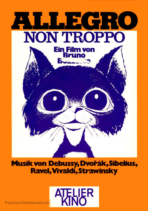 Allegro non troppo - German VHS movie cover