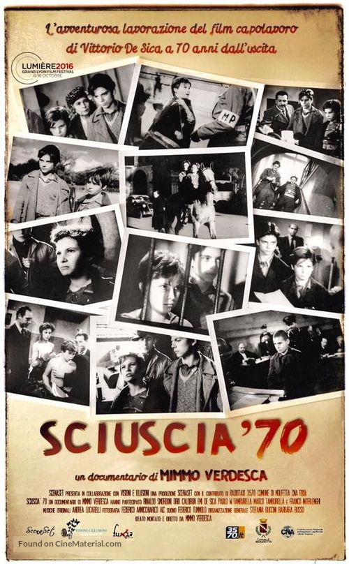 Sciusci&agrave; 70 - Italian Movie Poster