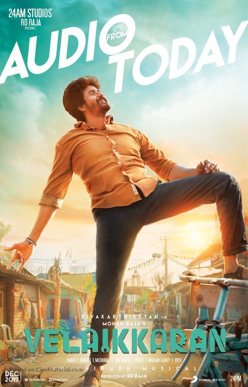 Velaikkaran - Indian Movie Poster