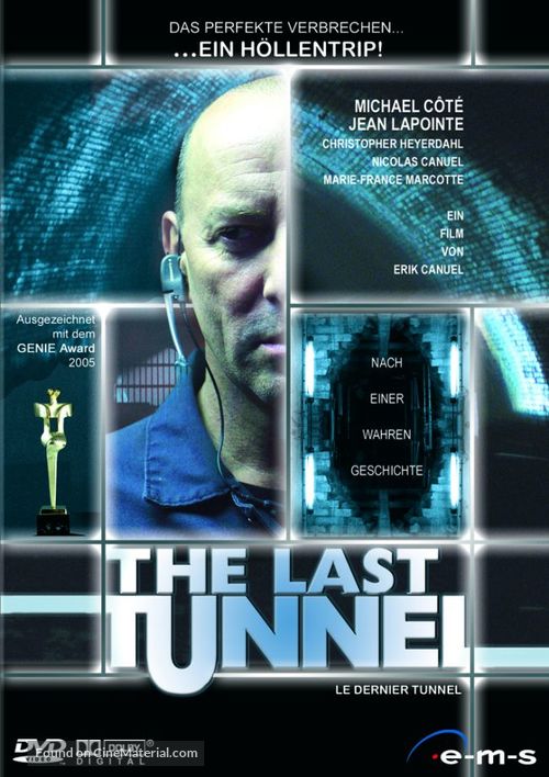 Le dernier tunnel - German DVD movie cover