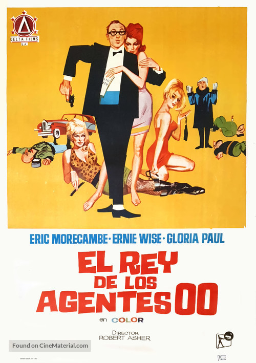 The Intelligence Men - Spanish Movie Poster