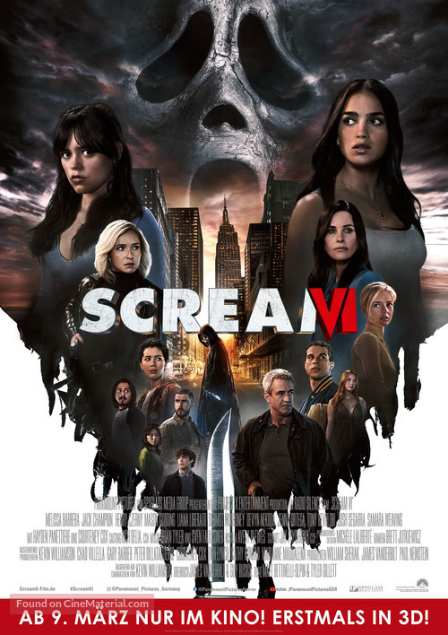 Scream VI - German Movie Poster