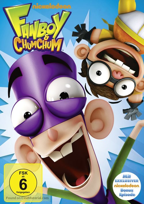 &quot;Fanboy and Chum Chum&quot; - German DVD movie cover