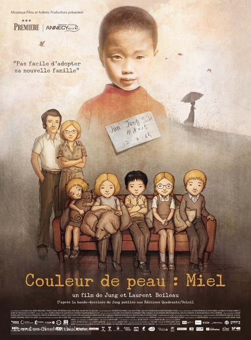 Couleur de peau: Miel - French Movie Poster