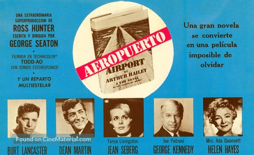 Airport - Spanish Movie Poster