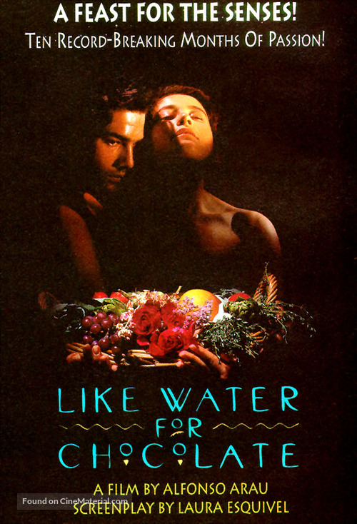 Como agua para chocolate - DVD movie cover