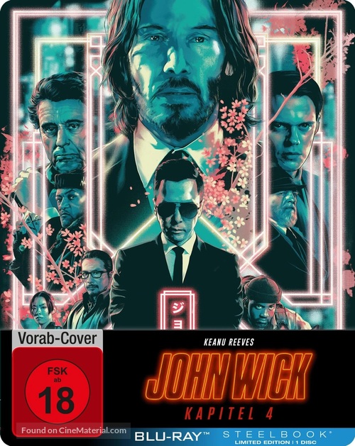 John Wick: Chapter 4 - German Movie Cover