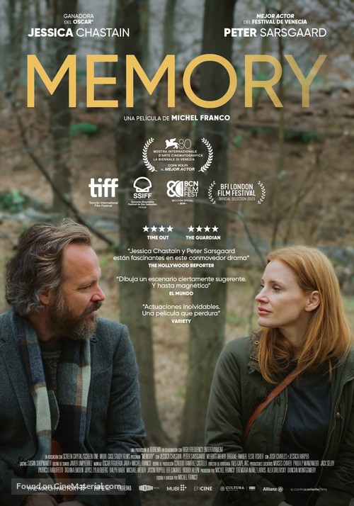 Memory - Spanish Movie Poster