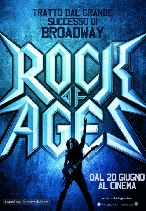 Rock of Ages - Italian Movie Poster
