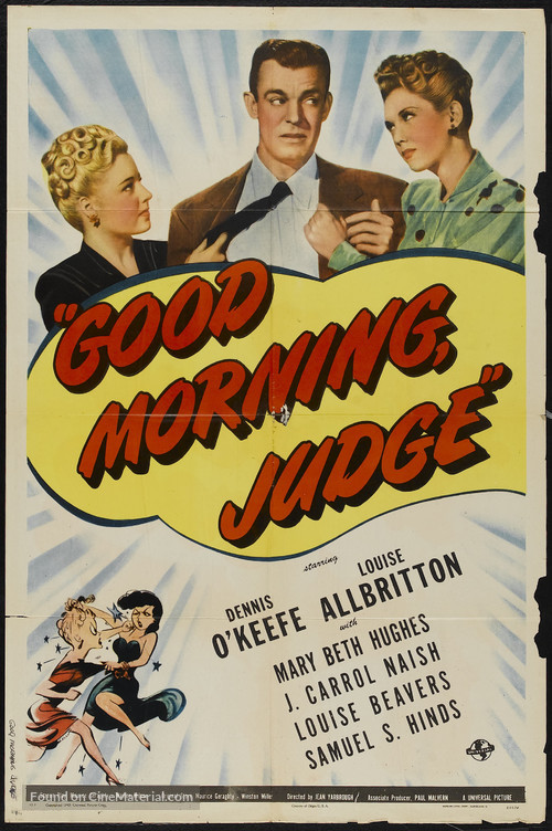 Good Morning, Judge - Movie Poster