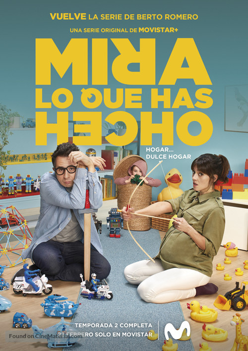 &quot;Mira lo que has hecho&quot; - Spanish Movie Poster