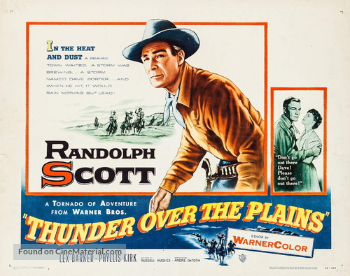 Thunder Over the Plains - Movie Poster