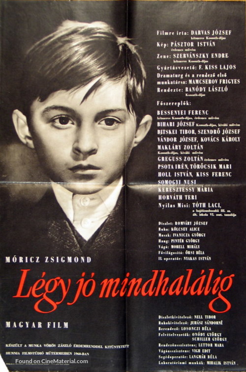 L&eacute;gy j&oacute; mindhal&aacute;lig - Hungarian Movie Poster