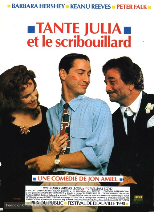 Tune in Tomorrow... - French Movie Poster