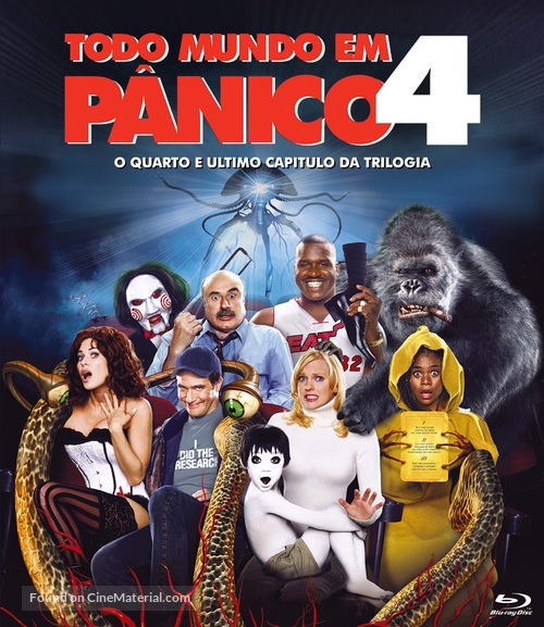 Scary Movie 4 - Brazilian Movie Cover