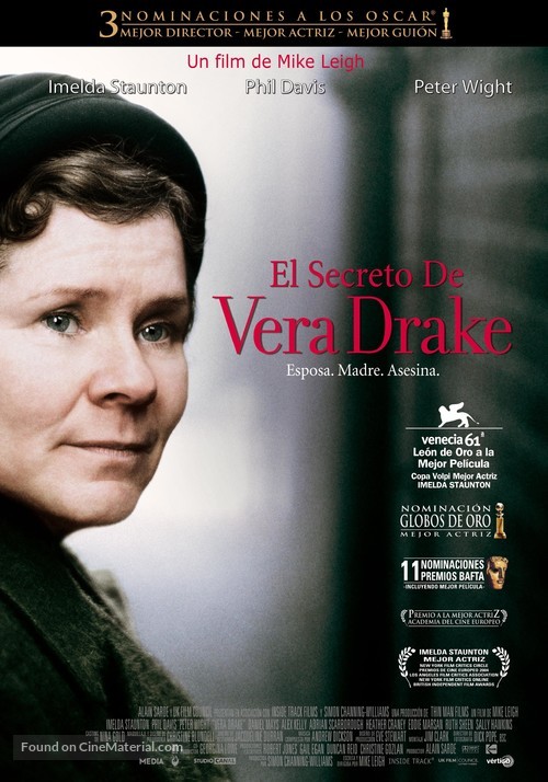 Vera Drake - Spanish Movie Poster
