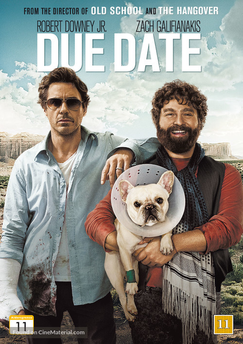 Due Date - Danish DVD movie cover