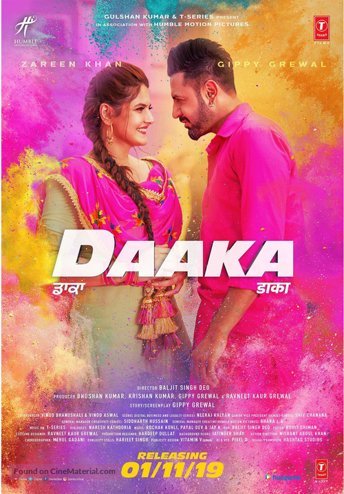 Daaka - Indian Movie Poster