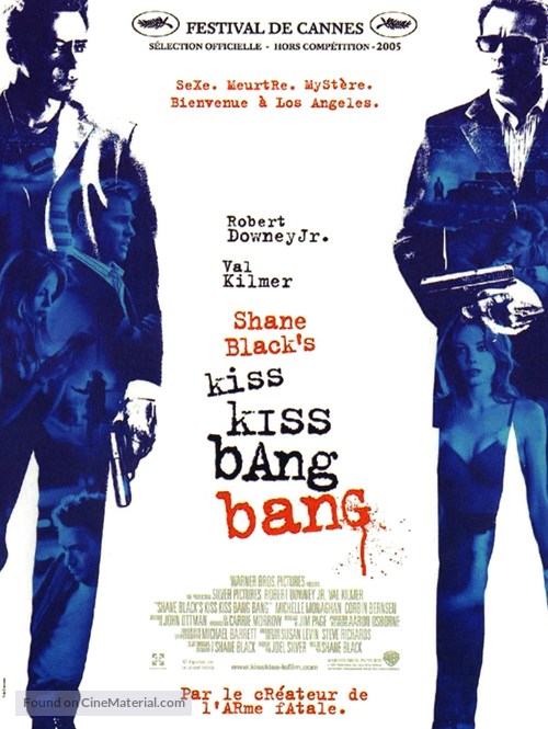 Kiss Kiss Bang Bang - French Movie Poster